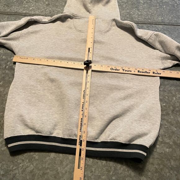 Vintage Cal Poly Hoodie Sweatshirt Pockets Mens Small Gear For Sports Gray 80s - Picture 14 of 16